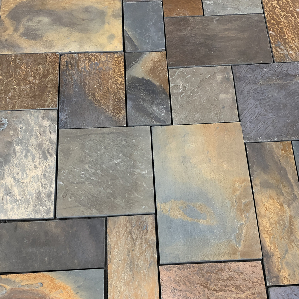 Pattern Bluestone - Full Color Natural Cleft - Monacelli Stone Company