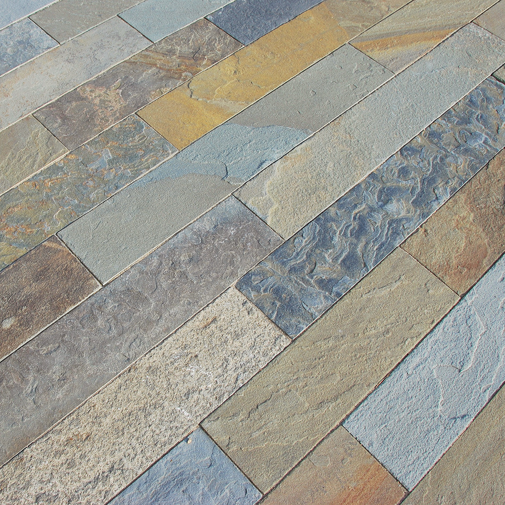 Pattern Bluestone - Full Color Natural Cleft - Monacelli Stone Company