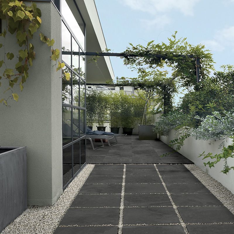 Porcelain Pavers and Tile Landmark™ Vintage Slab Pathway