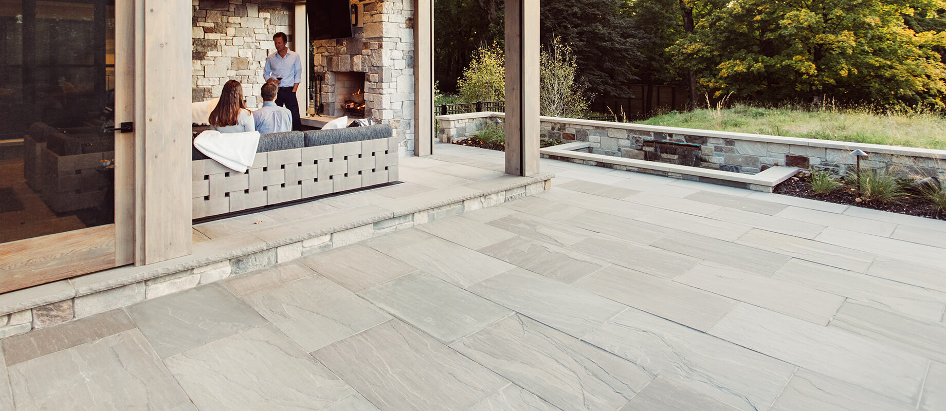 Patterned Paving Stone