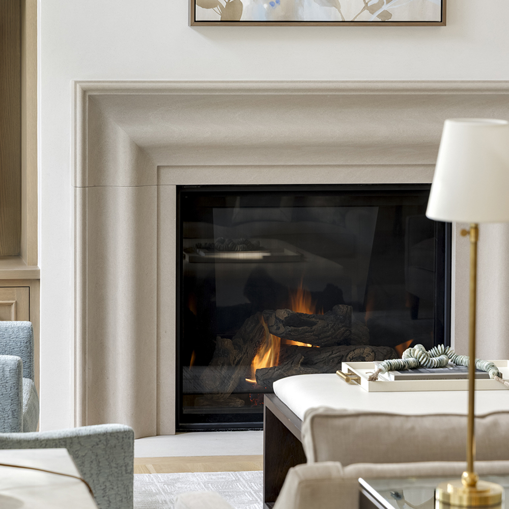 59. A crisp and classic design in Indiana Limestone.