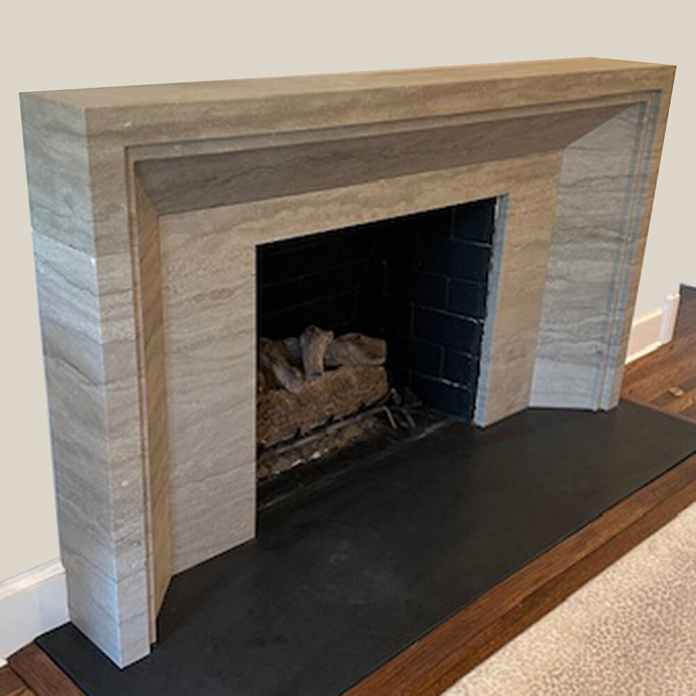 46. Barone™ Limestone in vein-cut finish sets the scene.