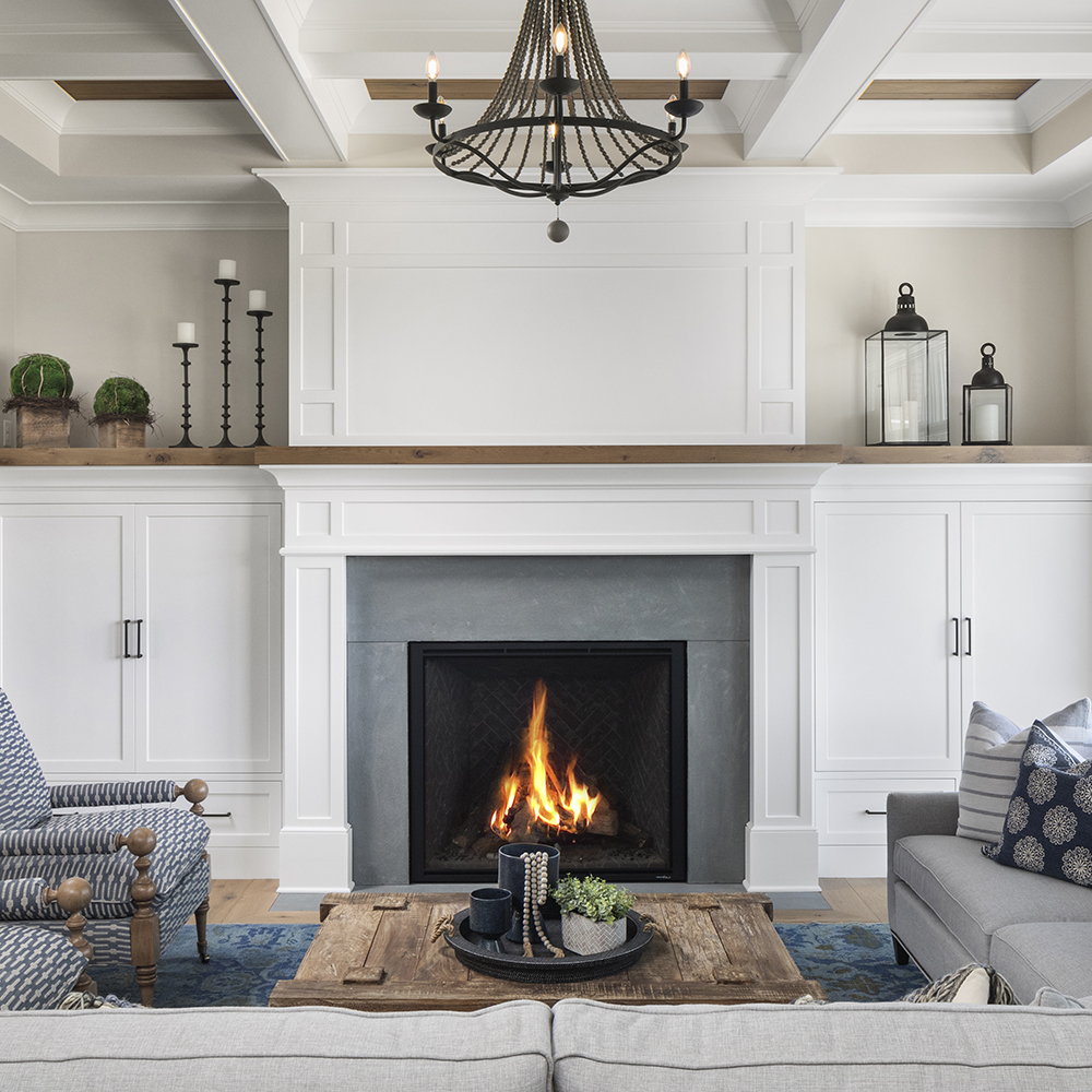 16. A simple yet tailored and timeless look in Bluestone Blue Select.