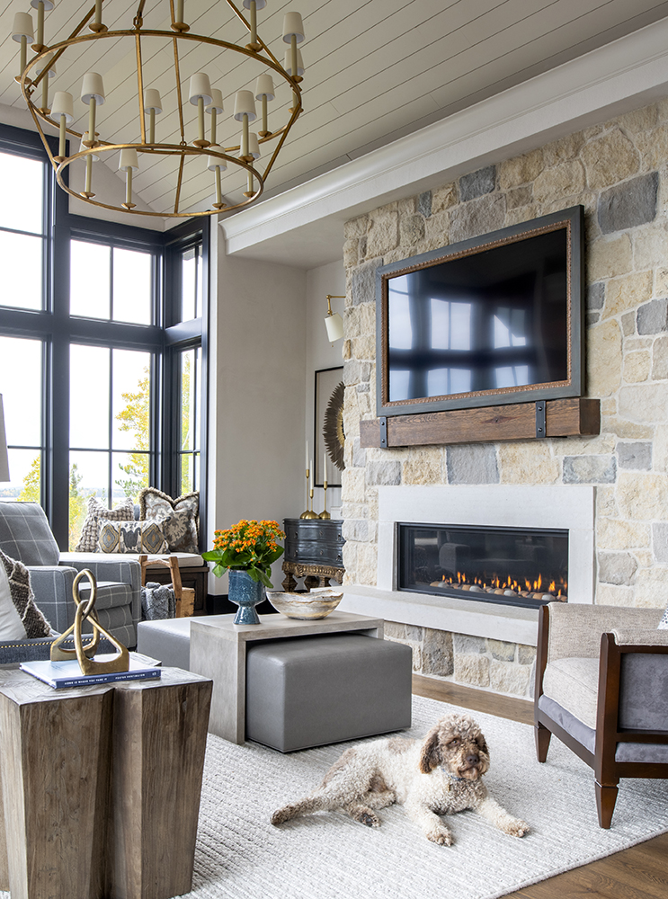 41. A petite and perfect surround in Indiana Limestone.